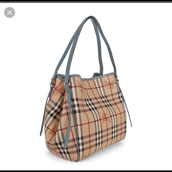Burberry Handbags - BURBERRY Haymarket Check Small Canterbury tote